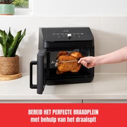 Core® Heteluchtoven - Oven - Airfryer Oven - Zwart -‎ ‎35cm x 35cm x 38cm — thumbnail 2