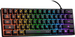 MageGee TS91 - Gaming Toetsenbord - Gaming - RGB Keyboard - 60% Keyboard - TKL - Ergonomisch - Zwart — thumbnail 1