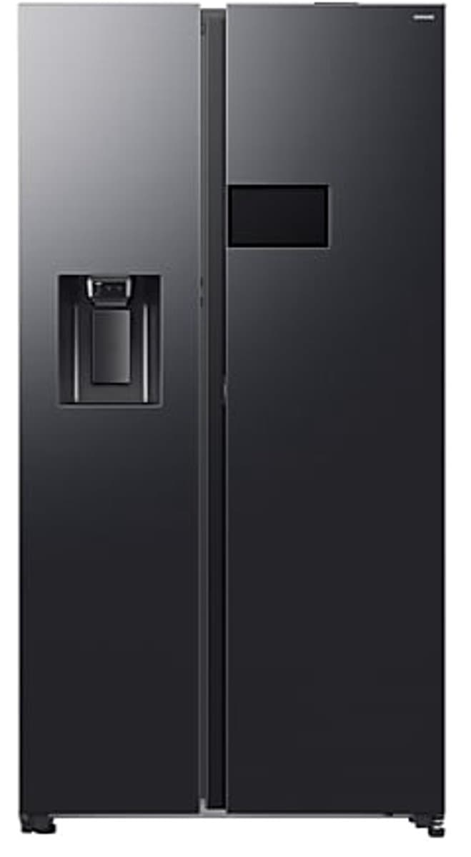 Samsung RS90F64EEFEO amerikaanse koelkast - Side-by-Side - met AI Home - wateraansluiting - Zwart — afbeelding 1