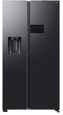 Samsung RS90F64EEFEO amerikaanse koelkast - Side-by-Side - met AI Home - wateraansluiting - Zwart — thumbnail 1