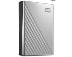 RFWR® Draagbare externe harde schijf 4 TB - USB-C, compatibel met PC, Xbox en PS4, met 256-bits AES-hardwareversleuteling