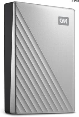 RFWR® Draagbare externe harde schijf 4 TB - USB-C, compatibel met PC, Xbox en PS4, met 256-bits AES-hardwareversleuteling — thumbnail 1