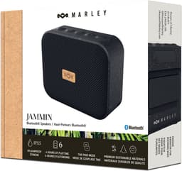 House of Marley Jammin Mini Bluetooth Speaker - Draadloze Compacte Speaker - Waterproof IPX5 - 6 uur Batterijduur - Gemaakt van Duurzame Materialen - Travel - Zwart — thumbnail 5