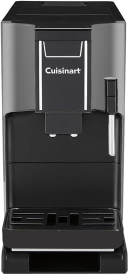 Cuisinart - Volautomatisch Koffiezetapparaat - Espresso, Americano & Cold Brew - RVS Kegelmolen - 15 Bar - Melkschuimer - 1,5L Waterreservoir - Zwart — thumbnail 1