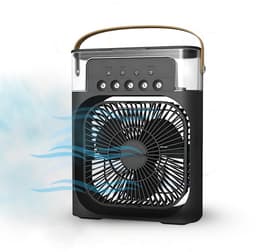 VeltroGoods - luchtkoeler - mistfunctie - plug-in mini ventilator — thumbnail 1