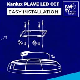 Plafondventilator met Lamp en Afstandsbediening CCT+RGB 48,5CM - Kanlux — thumbnail 4