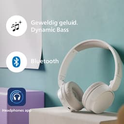 PHILIPS TAH3209WT/00 On-ear Draadloze hoofdtelefoon Wit — thumbnail 5