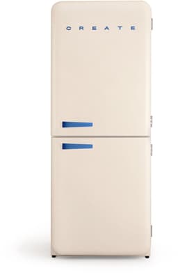 CREATE - Koelkast in retro stijl - FRIDGE RETRO COMBI 401 L — thumbnail 1
