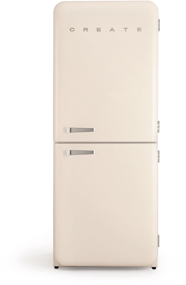 CREATE - Koelkast in retro stijl - FRIDGE RETRO COMBI 401 L — afbeelding 1
