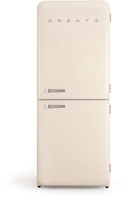 CREATE - Koelkast in retro stijl - FRIDGE RETRO COMBI 401 L — thumbnail 1