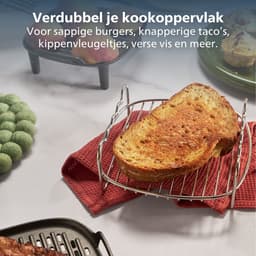 Philips Airfryer HD9920/00 Dubbellaagse kookset — thumbnail 2