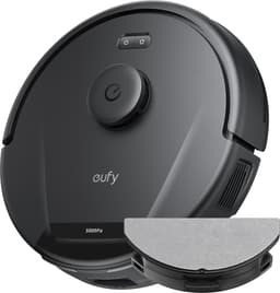 EUFY L60 Hybrid Robotstofzuiger met dweilfunctie Zwart — thumbnail 1