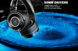 OneOdio Monitor 60 Zwart – DJ Koptelefoon – Over-Ear – Bedraad – 50 mm Neodymium Drivers — thumbnail 2