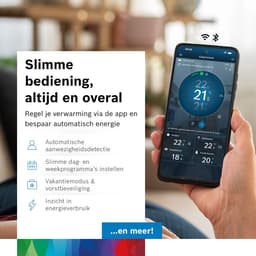Bosch EasyControl slimme thermostaat - wit (bedraad) — thumbnail 5