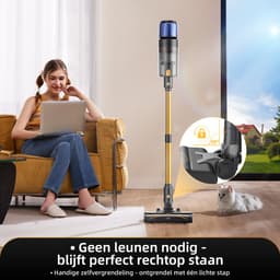 Proscenic P15 - Steelstofzuiger Draadloos - 650W– 75KPA – Werkduur 70 Min — thumbnail 3