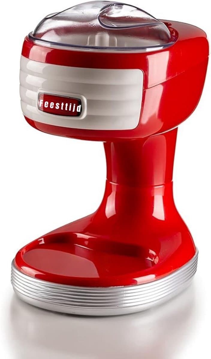 Thuys – Ijscrusher – Ice Crusher – 26cm x 17cm x 32cm – Rood — afbeelding 1