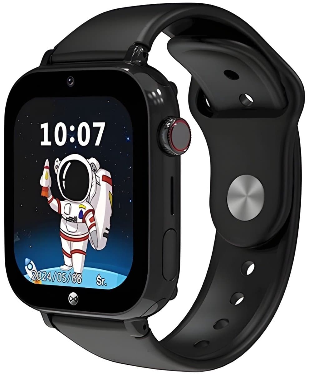 Forever Kinder Smartwatch - Horloge met GPS & WiFi - Zwart - Look Me! 3 — afbeelding 1