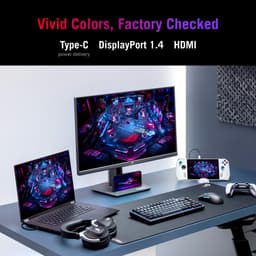 ASUS ROG Strix XG27ACMS - QHD Fast IPS Gaming Monitor - 320Hz - 0.3ms - 15W USB-C - G-Sync Compatible - 27 Inch — thumbnail 4
