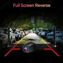 Dashcam voor Auto - Dashcams - Super compact - FullHD video - Wifi - Parkeermodus - 16:9 - 11.3 inch Scherm - Dubbele Lens Met GPS-kit - Zwart — thumbnail 5