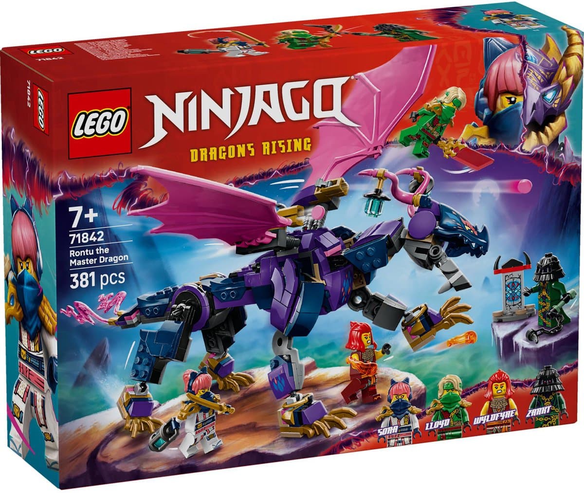 LEGO Ninjago - Rontu de Meesterdraak Constructiespeelgoed — afbeelding 1
