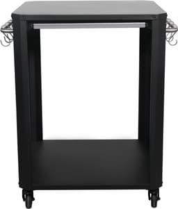 Cozze® Outdoor Kitchen - Buitenkeuken Trolley - BBQ Station op Wielen - Met RVS Werkblad & Snijplank — thumbnail 1