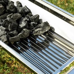 Pack Roestvrijstalen vouwbarbecue voor houtskool en Oplaadbare en flexibele elektrische aansteker InnovaGoods — thumbnail 4