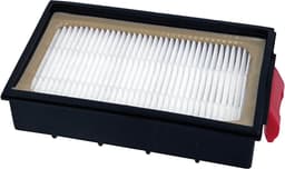 Multaparts® HEPA Filter geschikt voor Bosch Roxx'x / Siemens X6.0 Extreme | Afmetingen: 13,5 x 8,4 x 3,5 cm | Filter met grote rode vergrendelingsnok | O.a. geschikt voor Bosch Roxx'x serie | Vervanger voor 00570324, BBZ155HF — thumbnail 1