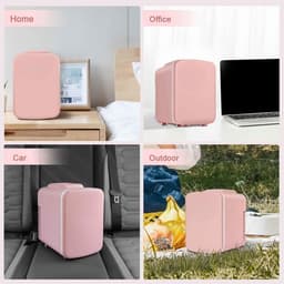 Lexium Mini Fridge for Drinks - Kleine Koelkast - Mini Koelkasten - Minibar - Mini Fridge - Mini Koelkast - Mini Koelkastje - — thumbnail 3