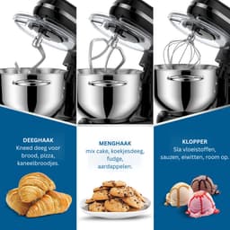 DailySupplies® Deegmachine - Kneedmachine - Deegmixer — thumbnail 2
