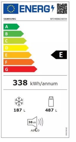 Samsung RF24BB620ES9 - Amerikaanse koelkast - French Door - Zilver — thumbnail 5