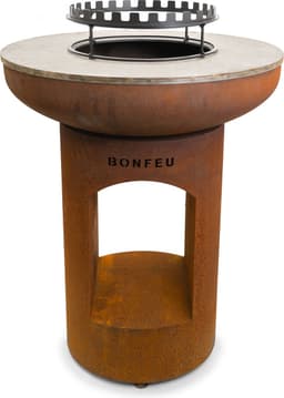 BonFeu Ring voor Spiezen - Staal - Zwart - BonFeu Accessoires BonBiza - Spiezen BBQ- 41 x 41 x 2 cm — thumbnail 3