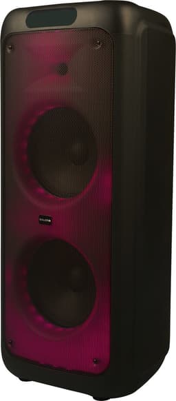Salora PartySpeaker XL1 met ingebouwde accu, microfoon en frontverlichting — thumbnail 2