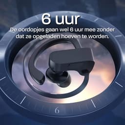 Phreeze BT06 Draadloze Sport Oordopjes - Hardloop Oordopjes - Sport Oortjes - Sportoortjes - Oordopjes Bluetooth - Hardlopen - Stevige Oorbevestiging met Haakjes - Krachtige Bass - Waterdicht IPX8 - Sport Oordopjes — thumbnail 5