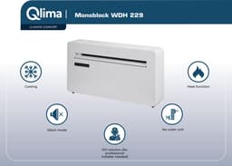 Qlima WDH 229 inverter MONOBLOCK — thumbnail 3