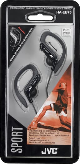 JVC HA-EB75-A-N - Sport Clip hoofdtelefoon - Blauw — thumbnail 4