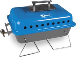 Bruce Tafel Barbecue - 1 Brander - Blauw/Zwart — thumbnail 1
