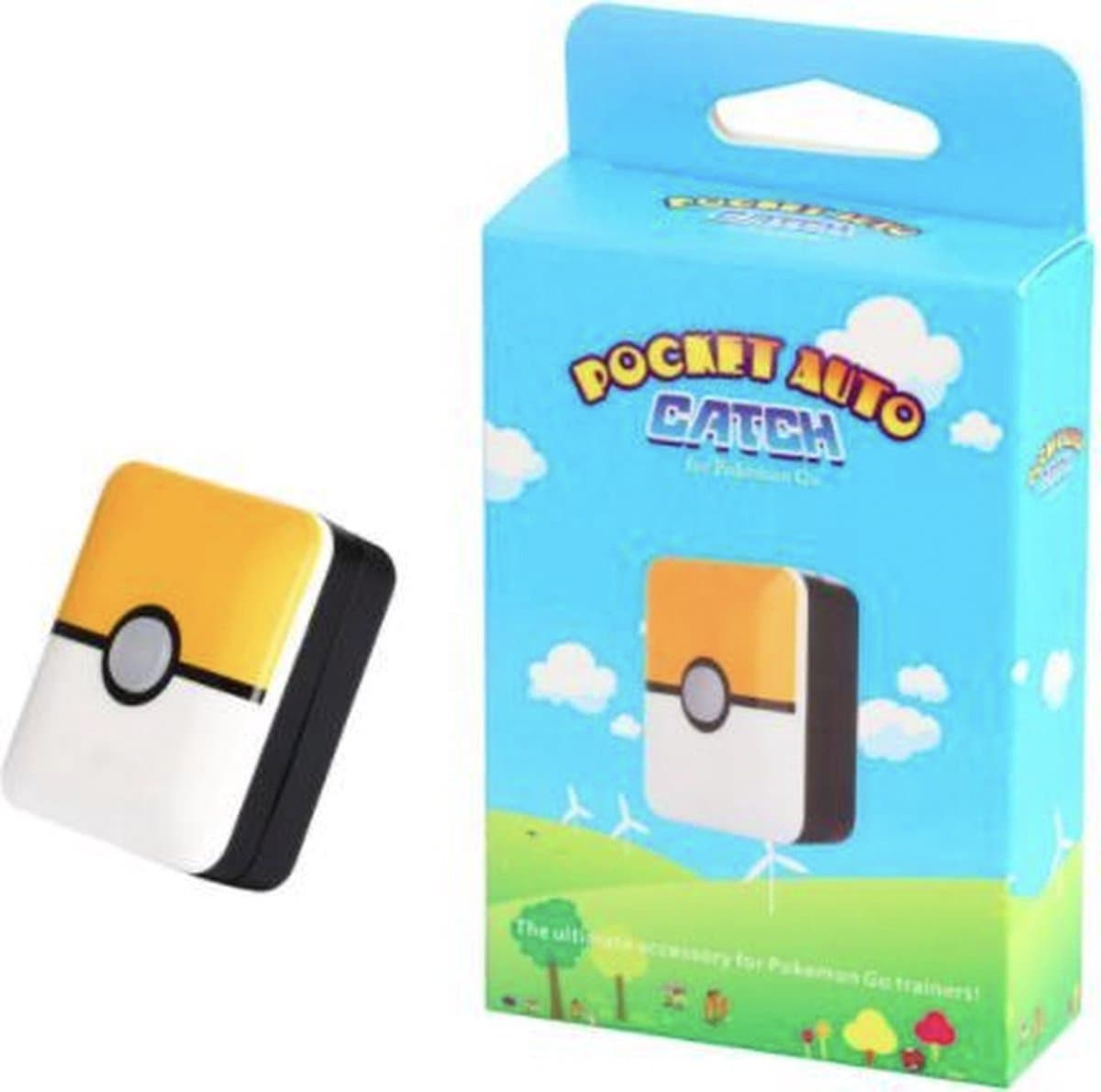 MIRO Go-tcha - Geschikt Voor Pokemon Go - Automatisch Vangen - Auto Catch - Bluetooth - Speelgoed - Team Yellow — afbeelding 1