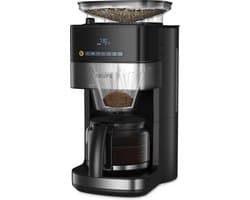Krups Grind & Brew KM8328 - Koffiezetapparaat met ingebouwde koffiemolen - 1.25L - Warmhoudfunctie -Zwart