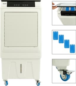 MaxxHome Mobiele Luchtkoeler – Coolstar Aircooler 18L – Ventilator 3in1 met koelelementen - zonder afvoerslang — thumbnail 2