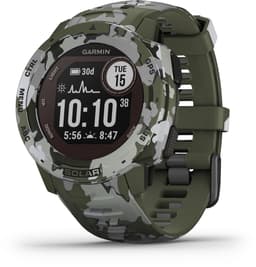 Garmin Instinct Solar - Smartwatch - Robuust GPS Sporthorloge - Zon Oplaadbaar - 45mm - Groen Camo Edition — thumbnail 2