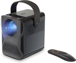 ELEMENTKEY BEAM LITE + Gyro Air Mouse – WiFi Full HD Projector - Mini Beamer – Geschikt voor Netflix 2K / 4K - Home Cinema – Android Systeem – 100 ANSI Lumen- 3000:1 Contrast Ratio - 55W - Airplay / DLNA - Zwart — thumbnail 1