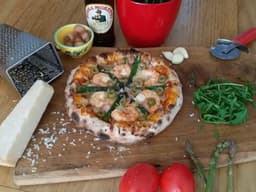 Qubestove 2 in 1 pizza oven op houtpellets, draagbaar voorzien van 12,6" roterende steen — thumbnail 4