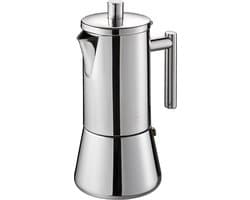 GEFU NANDO Espressomaker 4 Kops – Italiaanse Moka Pot – Espresso Percolator voor Inductie