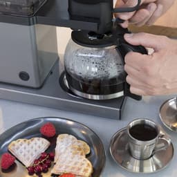 TREBS 24110 Expert - Koffiezetapparaat met Glazen kan - 1,3 l - Zilver — thumbnail 5