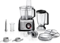 Bosch MC812M814 keukenmachine 1250 W 3,9 l Zwart, Roestvrijstaal, Transparant — thumbnail 1