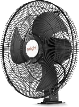 Ralight - Wandventilator 45cm - Professionele kwaliteit - Zwart - 3 standen - Zwenkbaar - Erg sterk en krachtig — thumbnail 2