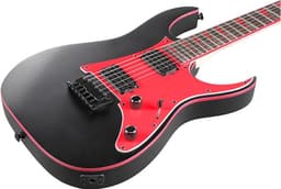 Ibanez GRG131DX-BKF - Gitaar - Elektrisch - Zwart/rood — thumbnail 2