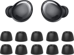 Oordopjes geschikt voor Samsung Galaxy BudsPro - Samsung Galaxy Buds Pro tips - Samsung Galaxy Buds Pro vervanging tips - 5 paar oordopjes voor Samsung Galaxy Buds Pro - Zwart / Small — thumbnail 1