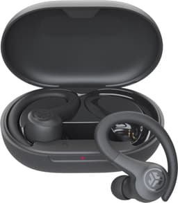 JLab Go Sport Draadloze Oordopjes - Oortjes Draadloos - Bluetooth - 35 uur Batterijduur - IP55 Waterbestendig - Aanpasbare EQ3 instellingen - Hardlopen - In Ear - Zwart — thumbnail 1