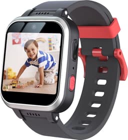 Smartwatch Kinderen - Camera - Games - Zwart — thumbnail 1